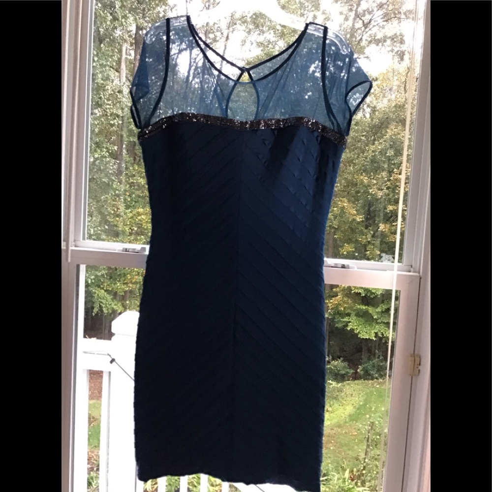 Calvin Klein dressy cocktail dress size 14 Aegean color